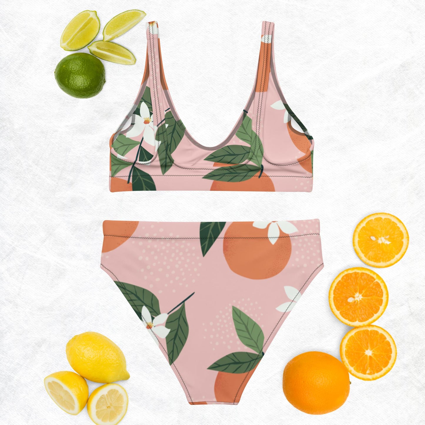 Women's Recycled high-waisted  Two-piece bikini