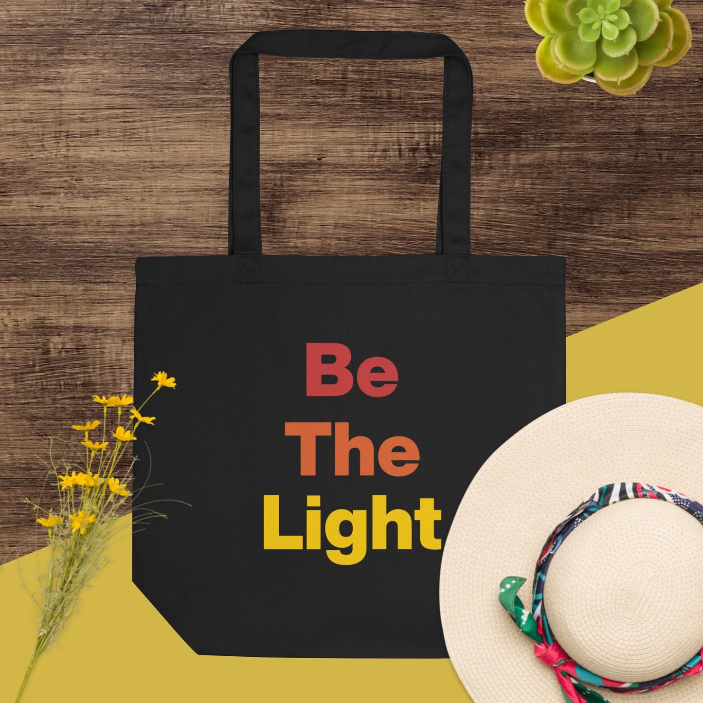 Be The Light Philanthropy Eco Tote Bag