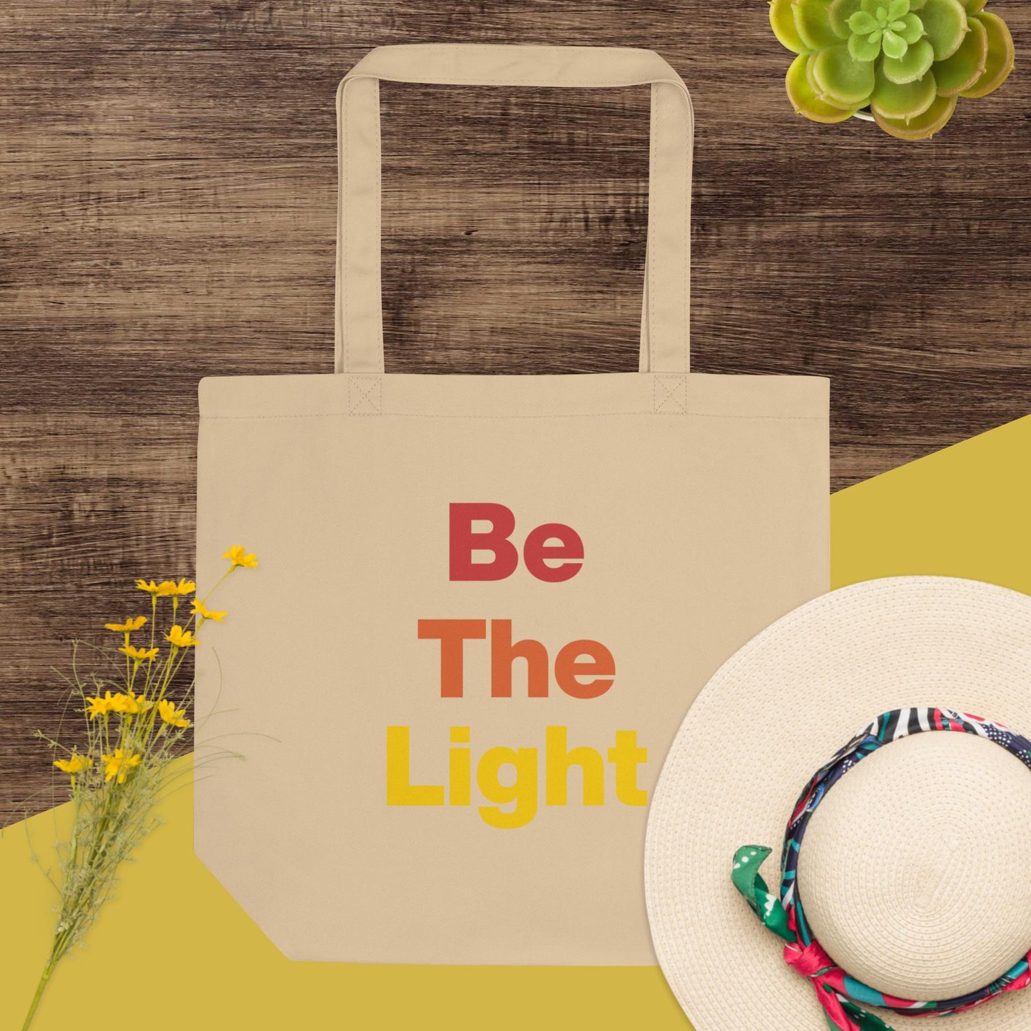 Be The Light Philanthropy Eco Tote Bag