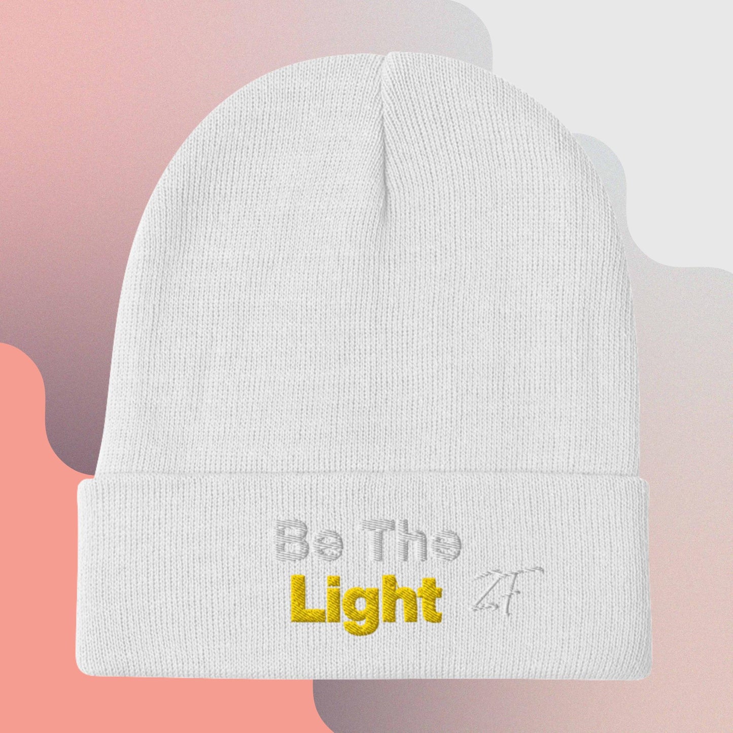 Embroidered Beanie - Be The Light