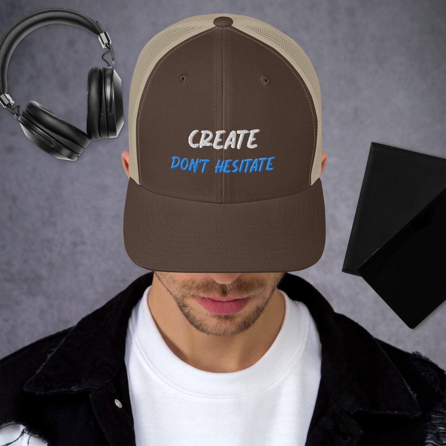 Trucker Cap - Create Don't Hesitate